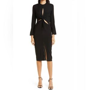 MOTHER OF ALL Rose Dress in Black